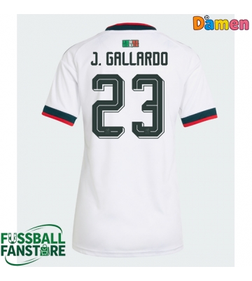 Mexiko Jesus Gallardo #23 Replik Auswärtstrikot Damen WM 2026 Kurzarm